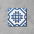 Blue Basco Cement Tile
